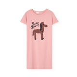 The Animals Observatory :: Gorilla Kid Dress Soft Pink