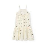 The Animals Observatory :: Hummingbird Kid Dress White Squares