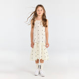 The Animals Observatory :: Hummingbird Kid Dress White Squares