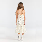 The Animals Observatory :: Hummingbird Kid Dress White Squares