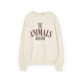The Animals Observatory :: Killifish Kid Sweatshirt Raw White