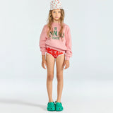 The Animals Observatory :: Killifish Kid Sweatshirt Soft Pink