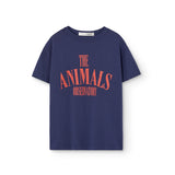 The Animals Observatory :: Pupfish Kid T-Shirt Deep Blue