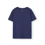 The Animals Observatory :: Pupfish Kid T-Shirt Deep Blue