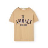 The Animals Observatory :: Pupfish Kid T-Shirt Soft Brown