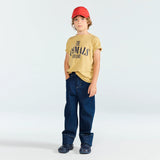 The Animals Observatory :: Pupfish Kid T-Shirt Soft Brown