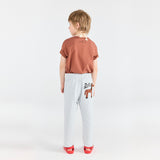 The Animals Observatory :: Rooster Kid T-Shirt Brown