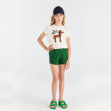 The Animals Observatory :: Rooster Kid T-Shirt Raw White