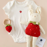 The Blueberry Hill :: Strawberry Teether and Rattle