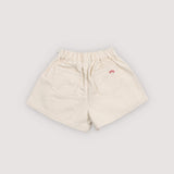 The New Society :: Malva Short Flower Embroidery Natural Denim