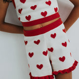 The New Society :: Maqui Top Hearts Jacquard