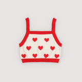 The New Society :: Maqui Top Hearts Jacquard