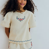 The New Society :: Narcise Blouse Ecru