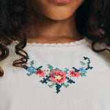 The New Society :: Narcise Dress Ecru