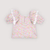 The New Society :: Rose Blouse Rose Print