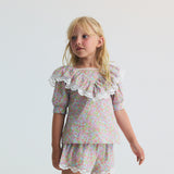 The New Society :: Rose Blouse Rose Print