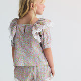 The New Society :: Rose Blouse Rose Print