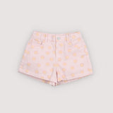 The New Society -  Smiley Denim Short Smiley Print
