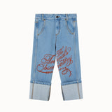 The Animals Observatory - Ant Denim Kid Jeans Blue