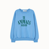 The Animals Observatory - Killifish Warm Kid Sweatshirt Dusty Blue