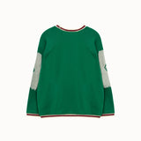The Animals Observatory - Squad Kid Long Sleeve T-Shirt Dark Green
