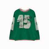 The Animals Observatory - Squad Kid Long Sleeve T-Shirt Dark Green