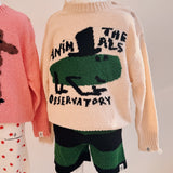 The Animals Observatory :: Gollie Kid Sweater Soft Brown