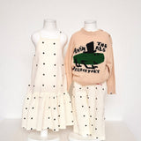 The Animals Observatory -  Antelope Kid Pants White Squares