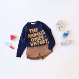 The Animals Observatory :: Shark Kid Sweatshirt Deep Blue