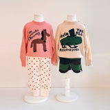 The Animals Observatory :: Gollie Kid Sweater Soft Pink