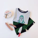 The Animals Observatory -  Opossum Kid Shorts Dark Garden