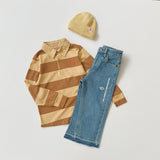 The Animals Observatory :: Eel Kids T-Shirt Brown