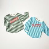 The Animals Observatory :: Anteater Kid Long Sleeve T-Shirt Green