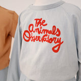 The Animals Observatory :: Anteater Kid Long Sleeve T-Shirt Light Blue