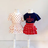 The Animals Observatory :: Pupfish Kid T-Shirt Deep Blue