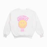 The New Society -  Smiley Sweatshirt Smiley Pure Cloud