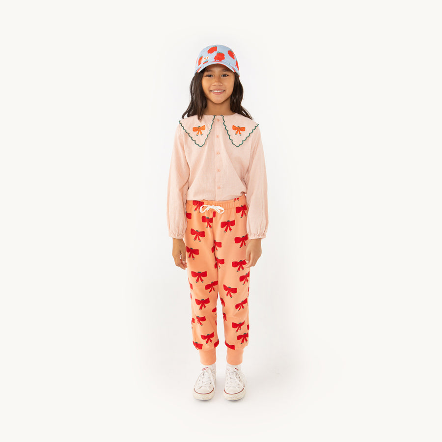 Tiny Cottons :: Tiny Bow Sweatpant Light Rust