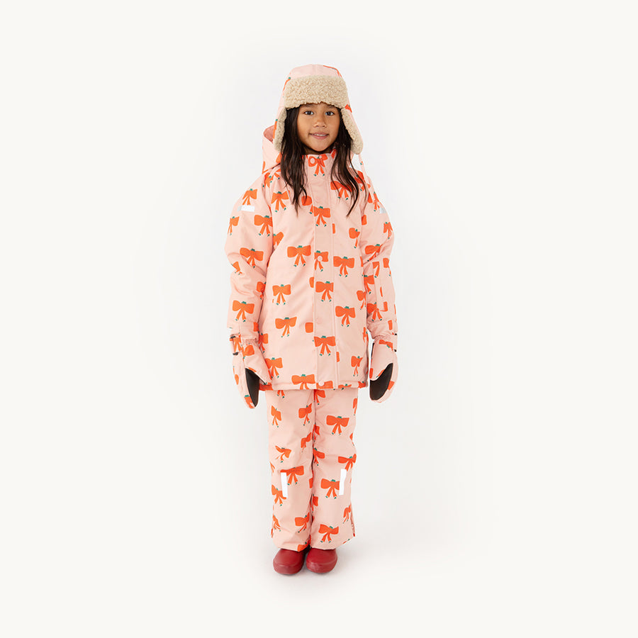 Tiny Cottons :: Tiny Bow Snow Jacket Peach