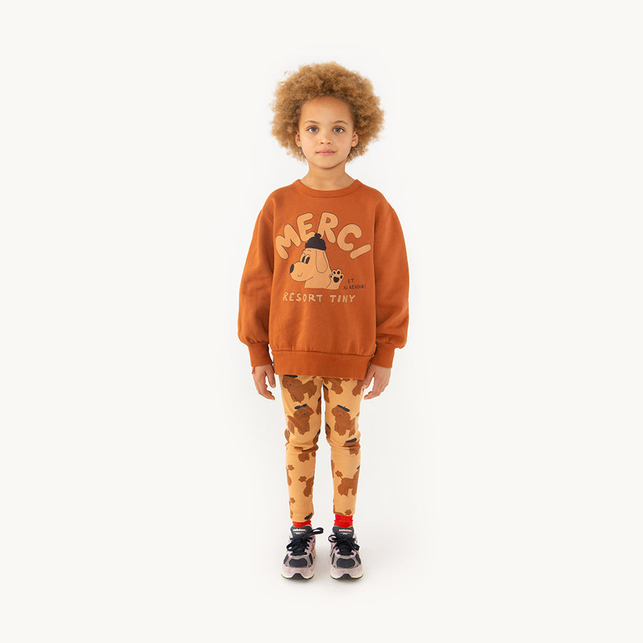Tiny Cottons :: Merci Sweatshirt Brown