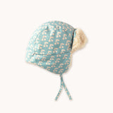 Tinycottons :: Cherries Chapka Warm Grey