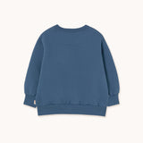 Tinycottons :: Cherry Graphic Sweatshirt Light Navy