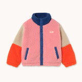Tinycottons :: Color Block Polar Sherpa Jacket Dark Blue