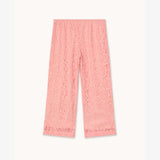 Tinycottons :: Lace Fabric Pant Pink