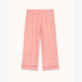 Tinycottons :: Lace Fabric Pant Pink