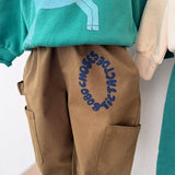 Bobo Choses :: Tic Tac Toe Woven Cargo Pants