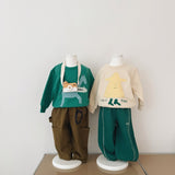 Tinycottons :: Contrast Sweatpant Dark Green