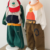 Bobo Choses :: Tic Tac Toe Woven Cargo Pants