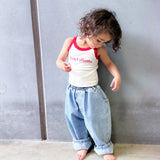 Twin Collective :: Barrel Jean Blink Blue