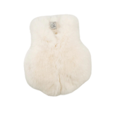 [Pre - Order] Mi Loves :: Luxurious Synthetic Fur Vest Ivory