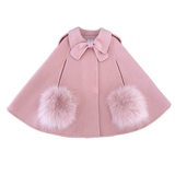 [Pre - Order] Mi Loves :: Signature Paris Cashmere Cape Pink